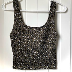 Forever 21 tank — cheetah print